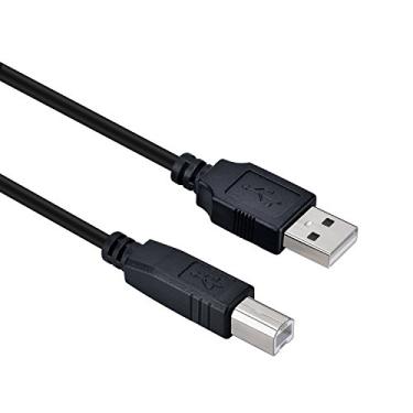 Imagem de Cabo USB 2.0 macho A para B macho para scanner de impressora, 25 Feet