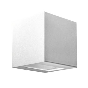 Imagem de Arandela Facho Simples 11x11x9cm P/1 Lamp.G9 Re.Effet 06 - Incolustre | Branco