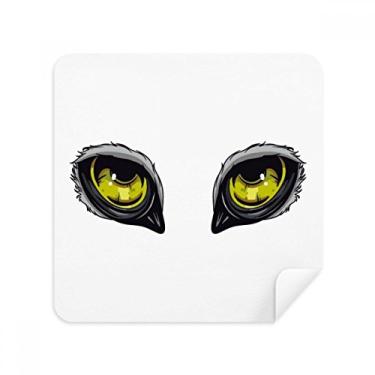 Imagem de Tecido de camurça para decoração de olhos de coruja de desenho animado, 2 unidades