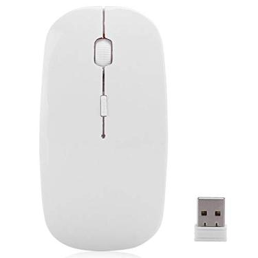 Imagem de Mouse sem fio, mouse portátil para escritório, notebook, tablet, mouse portátil, design ergonômico, mouse para laptop, mouse Bluetooth 2.0, chip embutido de , para Windows