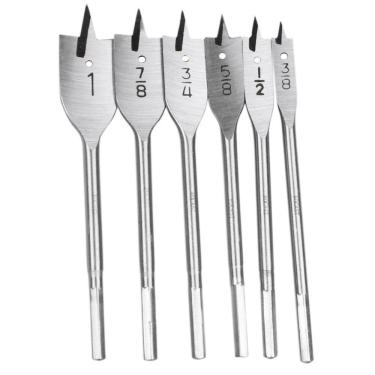 Imagem de Jogo de Broca Chata 3/8 A 1 - 06 Peças - ROCAST