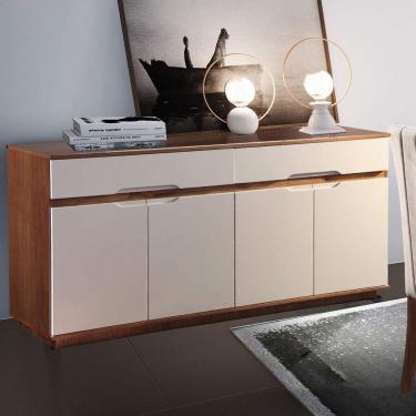 Imagem de Buffet 4 Portas 2 Gavetas Fazano Matos e Lopes Cinamomo/Off