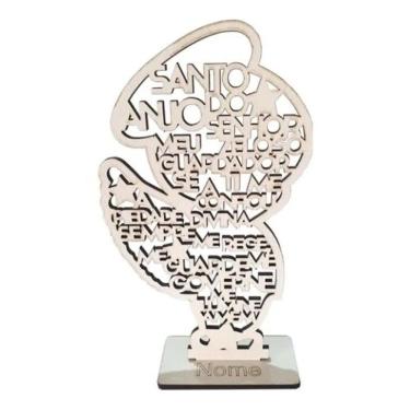 Imagem de 10 Lembrancinha Batizado Anjo Oração Branco Crisma