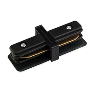 Imagem de Emenda Para Trilho Eletrificado Reta Preta Simples