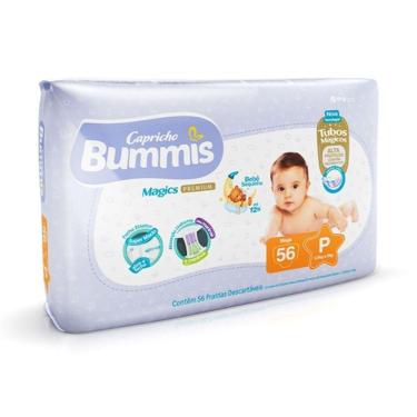 Imagem de Fralda Inf Capricho Bummis Magics Premium P C/56