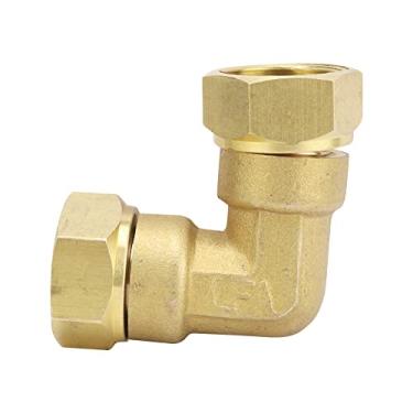 Imagem de articula??o girat¨®ria 1/2";?Rosca interna/rosca externa 90 graus de bronze cotovelo encaixe conector de jun??o, como picture1