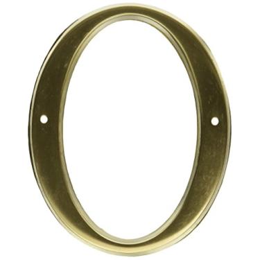 Imagem de Baldwin 90670033# 0 Número de casa, latão vintage