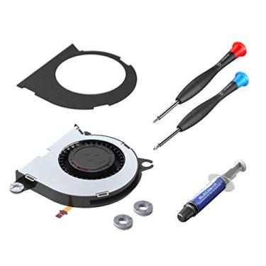 Imagem de ElecGear Ventoinha de resfriamento interna de substituição compatível com Nintendo Switch - Cooler dissipador de calor CPU, pasta de composto térmico, chave de fenda Y00 Triwing e PH00 Phillips,