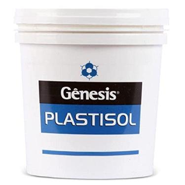 Imagem de Tinta para Serigrafia Gênesis Plastisol Relevo Base Branco (900ml)