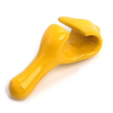 Imagem de WINTOOLS Ferramenta de substituição de pneu com suporte de miçangas revestida amarelo resistente