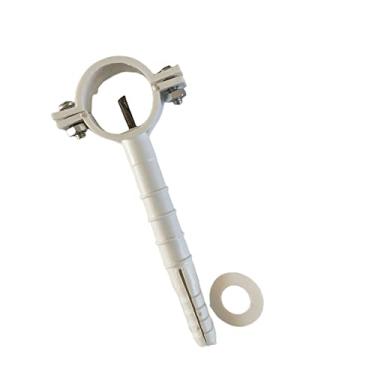 Imagem de TheHeor Gancho de metal de 10 peças, pregos de fixação de grampo em u, prego de tubo de fixação de grampo em u, braçadeiras de tubo de metal de prego, instalação de tubo ou arnês (50mm*22.7mm)