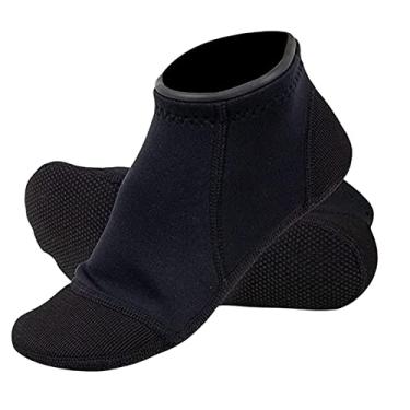 Imagem de Par de de Neoprene de Vôlei de de 3 Mm Botas de Futebol Aquático para, tação, Snorkel, XS