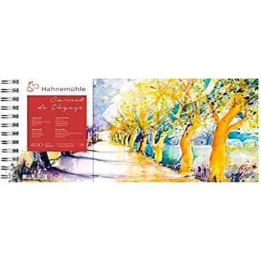Imagem de Aquarela Carnet Voyage 400 g/m², textura fina, 15,3x25cm, 15 fls