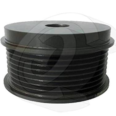 Imagem de Polia Alternador B10M B7R Fh12 Nh12 Fm D9A Fh400 Fh480 Fh16 Fh520 Fm360 Fm400 Fm440 Fm480 BO 0124555017 0124655012 Referencia BO F00M991182
