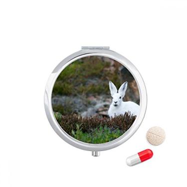 Imagem de Porta-comprimidos White Rabbit Science Nature Scenery Caixa de armazenamento de remédios