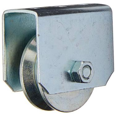 Imagem de Vonder, Roldana Para Portão 2", Tipo V, Aço Zincado, Caixa Fechada.