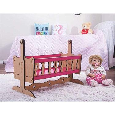 Imagem de Berço Rocco Bonecas 60 CM Compatível Bebe Reborn P DARAMA