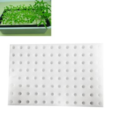 Imagem de 01 Esponja de jardim para berçário, esponja hidropônica amplamente utilizada, ideal de longa duração com material de esponja de poliéster para cultivo de estufa