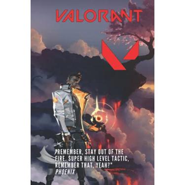 Imagem de Valorant Phoenix Notebook / Journal / Diary