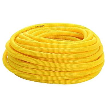 Imagem de Mangueira Corrugada 3/4 Pol x 50 m Amarela Amanco