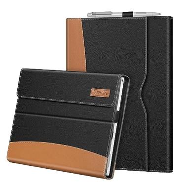 Imagem de Fintie Capa para Microsoft Surface Pro 7 Plus de 12,3 polegadas, Surface Pro 7/6/5/4/3 - Capa Portfolio Business com bolso, compatível com teclado tipo capa, preta