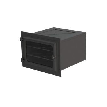 Imagem de Forno de Ferro com Vidro - Modelo Libaneza 51x45,5x30,5 Cm