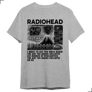 Imagem de Camiseta Unissex Banda Radiohead Rock Alternativo 1985 Thom - Asulb