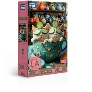 Imagem de Toyster - Quebra-cabeça: IA - Dondocats - 500 peças nano - Game Office