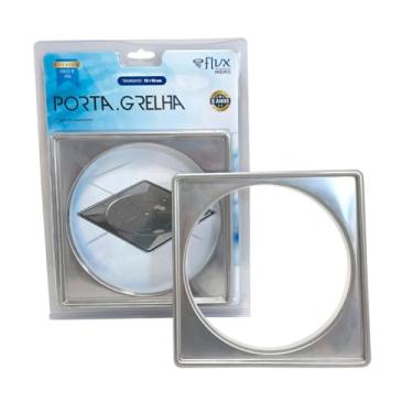Imagem de FLVX HIDRO, PORTA RALO 15X15 INOX 304 SUPORTE GRELHA PARA RALO QUADRADO