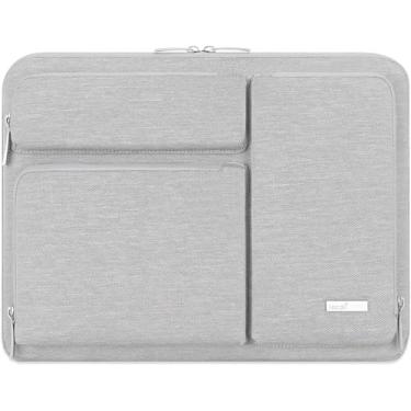 Imagem de Lacdo 360° de proteção Capa de Chromebook para 11.6" Lenovo Asus Acer Samsung Chromebook | 11.6" MacBook Air | 12.5" Hp Elitebook 820 | Microsoft New Surface Pro 9/X/8 Computador Notebook Bag,Cinza