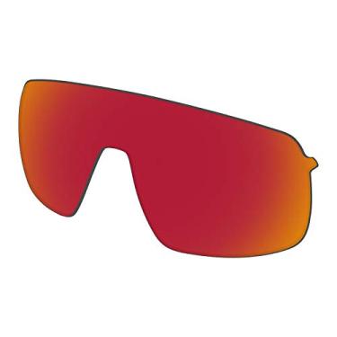 Imagem de Predrox Lentes de reposição Sutro Lite espelhadas vermelhas para óculos de sol Oakley OO9463 polarizadas