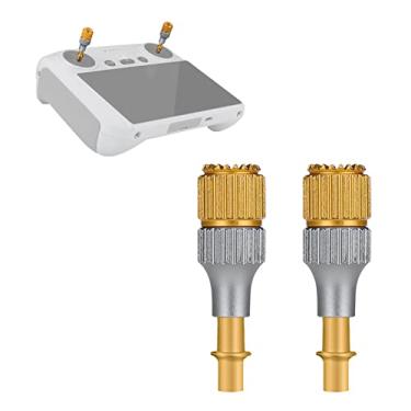 Imagem de 1 par de varetas de controle de extensão de alumínio RC/RC2 para DJI Mini 3/Mini 3 Pro/Mini 4 Pro/Mavic 4 pro/Mavic 3/3 Pro/Mavic 3 Cine/3 Pro Cine/Mavic 3 Classic/Air 3/3S/Neo/Flip/Air 2S acessórios