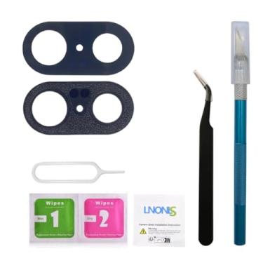 Imagem de LNONLS Substituição da lente de vidro da câmera traseira traseira para Google Pixel 8 5G com adesivo pré-instalado e kit de ferramentas de reparo (Pixel 8)