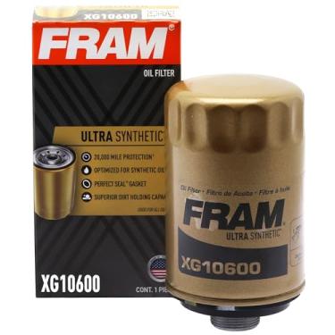 Imagem de FRAM Filtro de óleo ultra sintético com proteção de 20.000 milhas, XG10600 (pacote com 1)