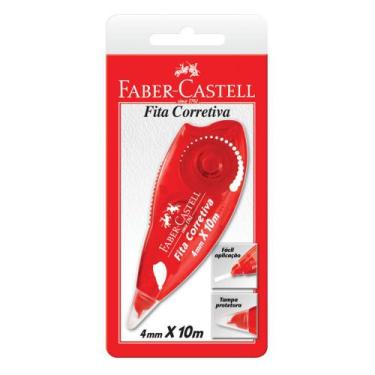 Imagem de Fita Corretiva 4mm X 10M - Faber-Castell