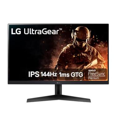 Imagem de Monitor Gamer LG 24" Full HD 144Hz 1ms Inclinação Preto 24GN60R