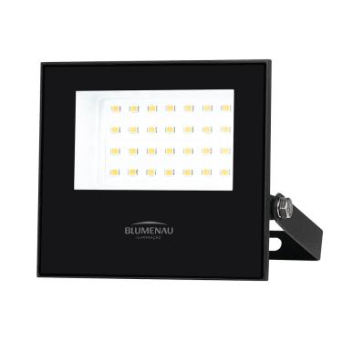 Imagem de Refletor Led 30W Bivolt 3000K 2340LMS IP-65 Preto Ref.78303000 - Blumenau Blumenau