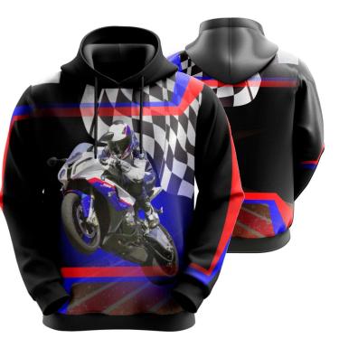 Imagem de Blusa De Moletom Racing Moto Sport Moto Gp Race Racer-Unissex