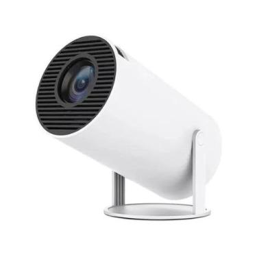 Imagem de Projetor Portatil 4K 5g Wifi 6 Bluetooth 5.0 Android 11 HY300 Projetor 4K 1080 Full HD Suporte 8000 Lumens Para Celular LED Projete até