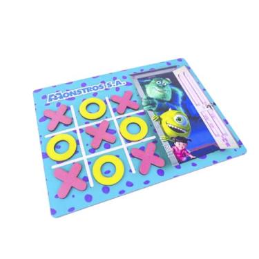 Imagem de Jogo da velha Monstros S.A Lembrancinha Aniversário 10un