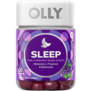 Imagem de Olly Restful Sleep Healthy Sleep Cycle, Blackberry Zen, 50 gomas (pacote com 2)