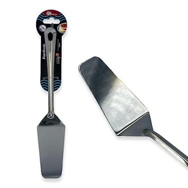 Imagem de "Espátula de Confeitaria Profissional em Aço Inox 25cm - Ideal para Alisar Bolo e Tortas, Precisa e Durável"