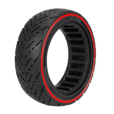 Imagem de Acessórios para Scooter Elétrica, Pneus de Substituição, Rodas de Scooter, Pneus de Scooter Elétrica, Pneus de Favo de Mel Sólidos, Rodas de Scooter Elétrica (Vermelho)