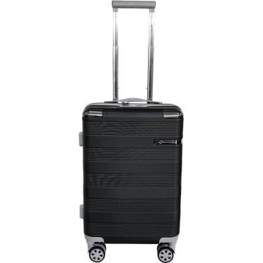 Imagem de Mala de Viagem Bordo Pequeno Porte Rodas 360º ABS Cadeado TSA Texturizada Cruzeiro 8000-M20