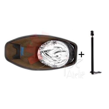 Imagem de Forração Honda Pcx 150 Forro Baú 16 17 18 Marrom + 1 Antena - Jaspe At