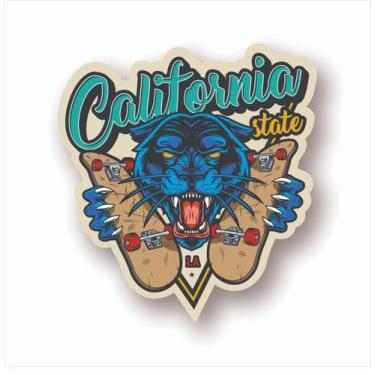 Imagem de Adesivo Sticker Vinil Impermeável California State - EMPIRE GAMER