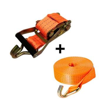 Imagem de Kit Catraca Amarração 50mm C/ Cinta 3,0m 3ton - Fitacabo 