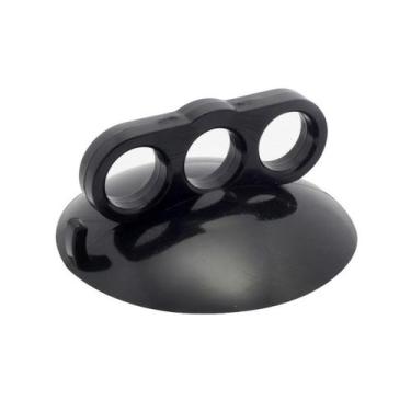 Imagem de Ventosa Garra Silicone Preto 110mm Para Martelinho De Ouro - Desicon