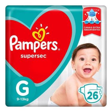 Imagem de Fralda pampers supersec g - 26 unidades - P&G