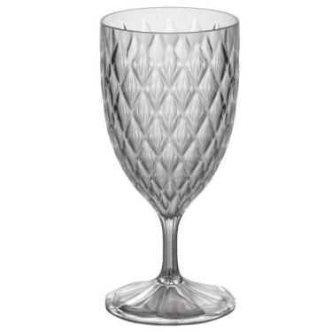 Imagem de Taça de Plástico Para Água 380ml Cristal Glamour Incolor Plasutil ref.